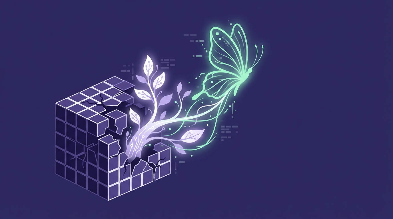 Low-code graduation roadmap illustration